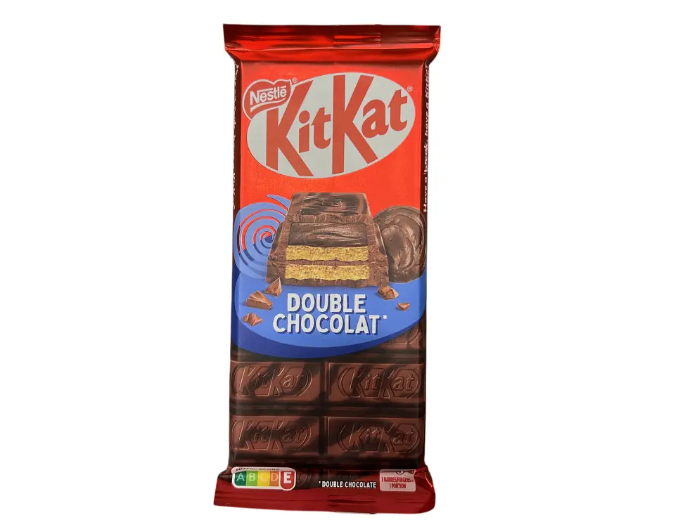 Шоколад KitKat Double Chocolate з подвійним шоколадом та вафлею 99 г (3800020491416)