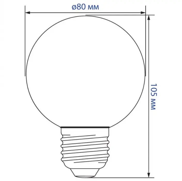 Светодиодная лампа Feron LB-381 1Вт E27 2700К (41675) - фото 4