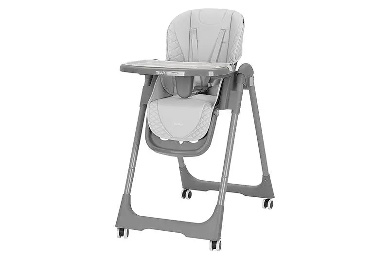Стілець для годування Junior CRL-1412 Light Grey CARRELLO