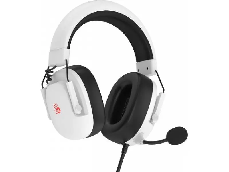 Навушники з мікрофоном A4Tech Bloody G585 White - фото 9