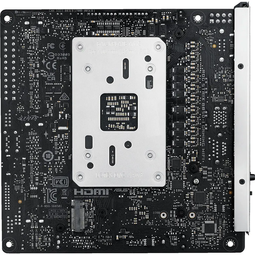 Материнська плата Asus ROG Strix B850-I Gaming WIFI (90MB1K30-M0EAY0) [145585] - фото 3