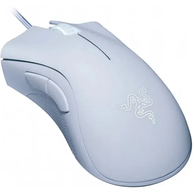 Миша провідна ігрова Razer DeathAdder Essential біла (RZ01-03850200-R3M1) - фото 3