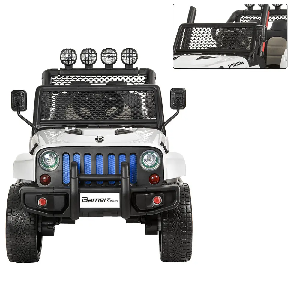 Дитячий електромобіль-джип Bambi Racer M 3237EBLR-1 до 30 кг - фото 5