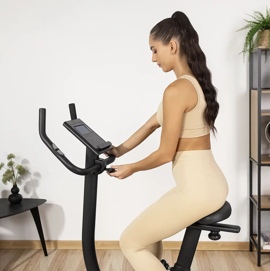 Велотренажер Gymtek XB2500 електромагнітний золотистий - фото 14