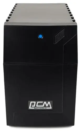 Джерело безперебійного живлення PowerCom RPT-600AP Schuko, 600 ВА, 360 Вт, лінійно-інтерактивний, AVR