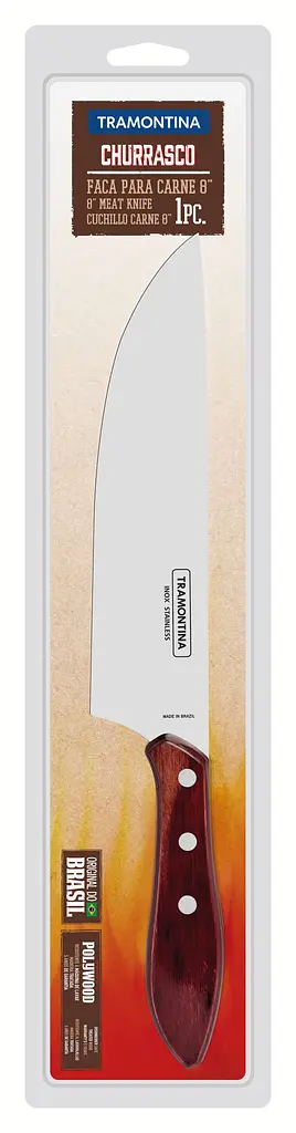 Нож для мяса Barbecue Polywood, 203 мм TRAMONTINA kuh0016865 - фото 3