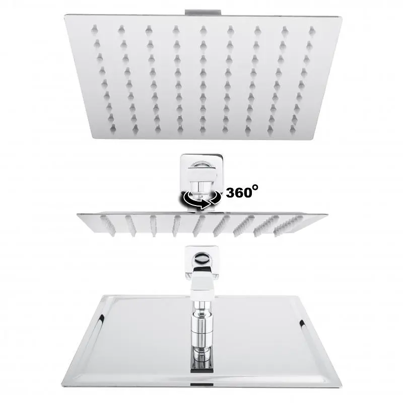 Душова система прихованого монтажу Yoka Dual хром + BOX BP.DUAL, Хром - фото 5