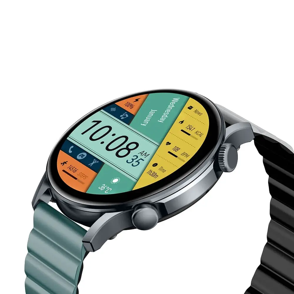 Смарт-часы Kieslect Calling Watch Kr Pro серый корпус - фото 4