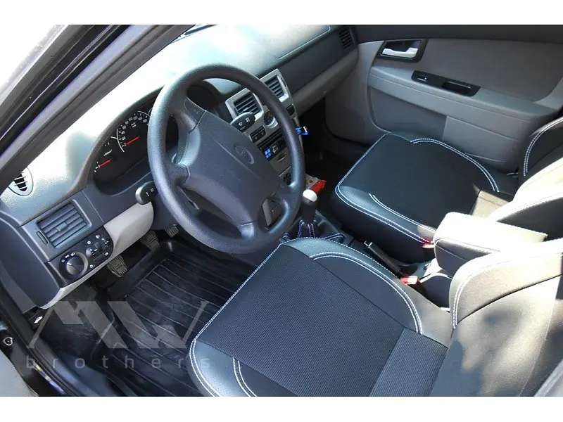 Авточохли модельні MW Brothers для Lada Priora 2170 c 2007 - фото 6