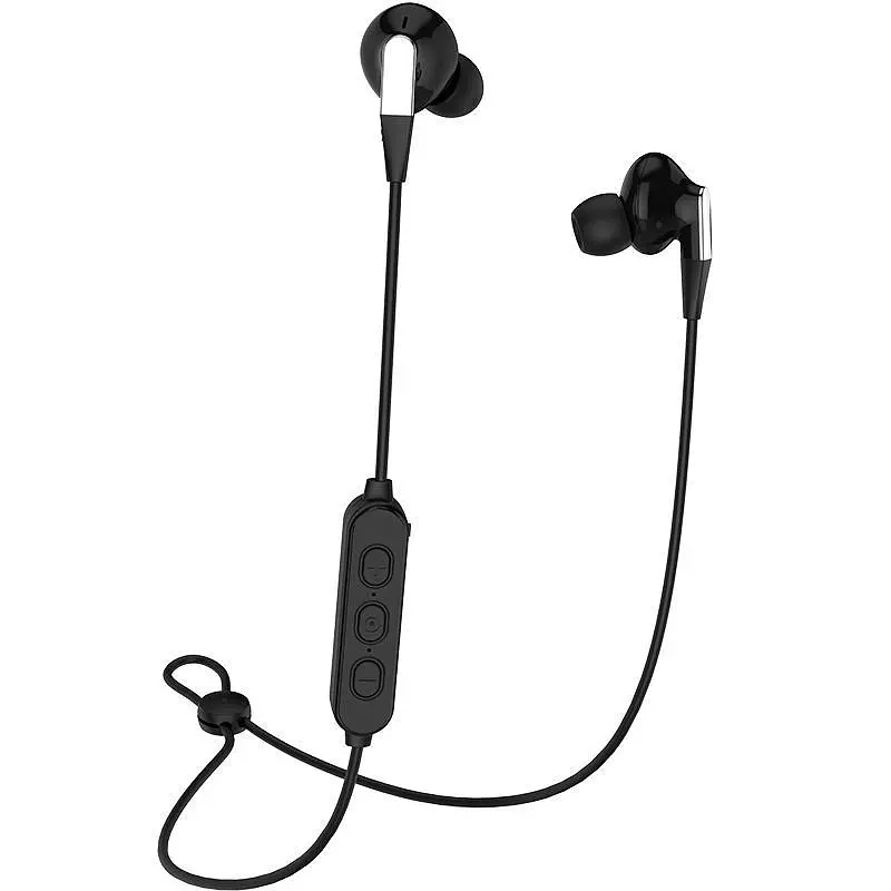 Бездротова гарнітура Bluetooth навушники Gelius Pro Trinity GP-BE-015 Black - фото 2