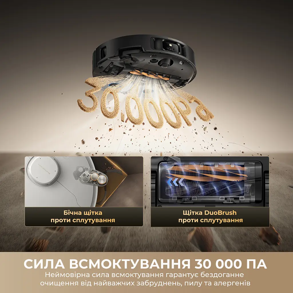 Робот-пилосос миючий Dreame Bot Matrix 10 Pro White - фото 6