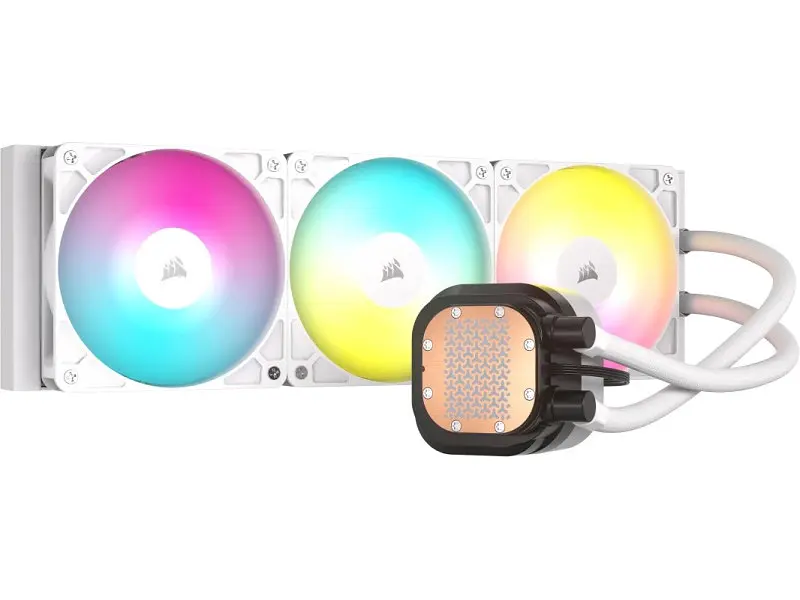 Водяне охолодження Corsair Nautilus 360 RS ARGB White (CW-9060095-WW) - фото 2