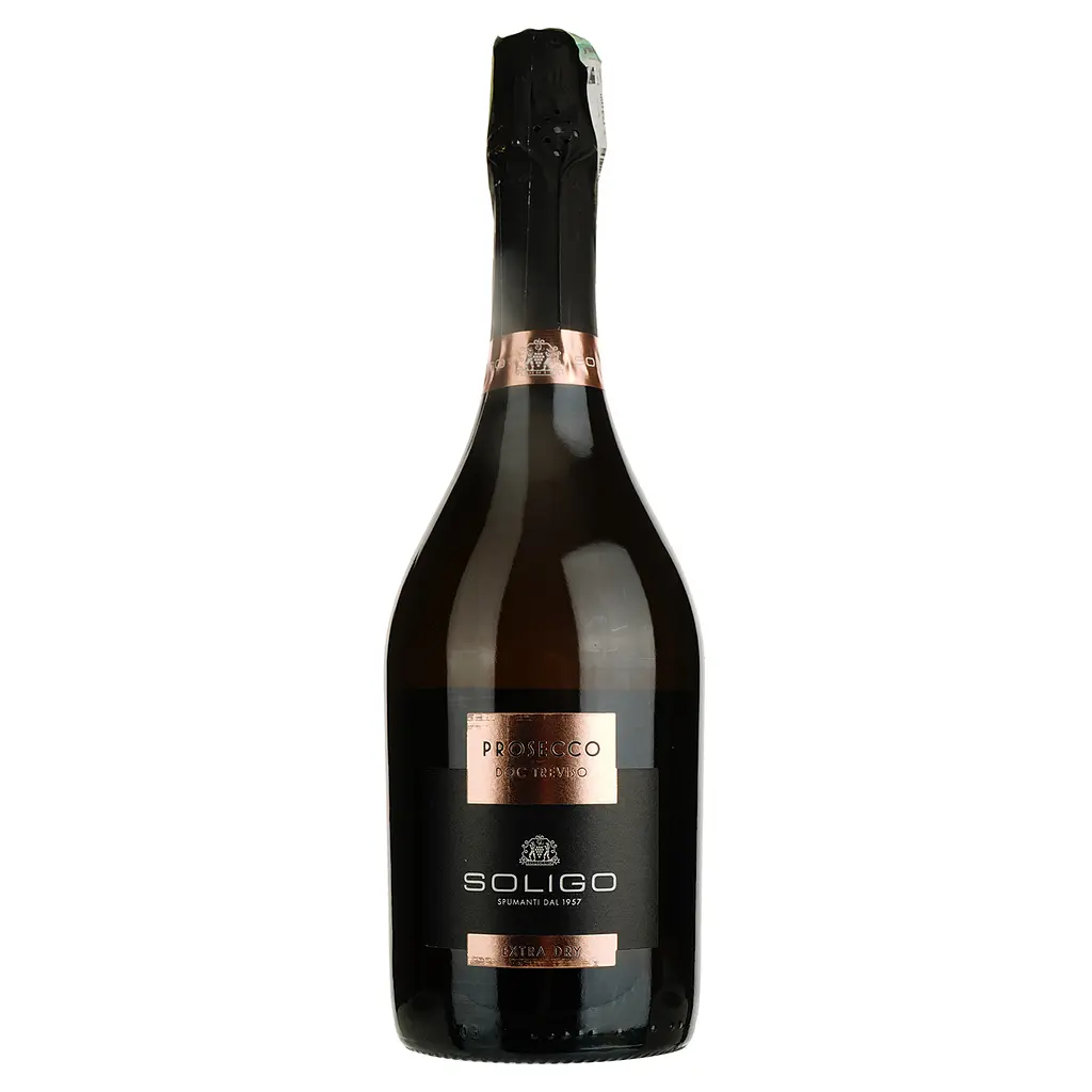 Вино игристое Soligo Prosecco Treviso Extra Dry, белое, экстра-сухое, 11%, 0,75 л (40325) - фото 2
