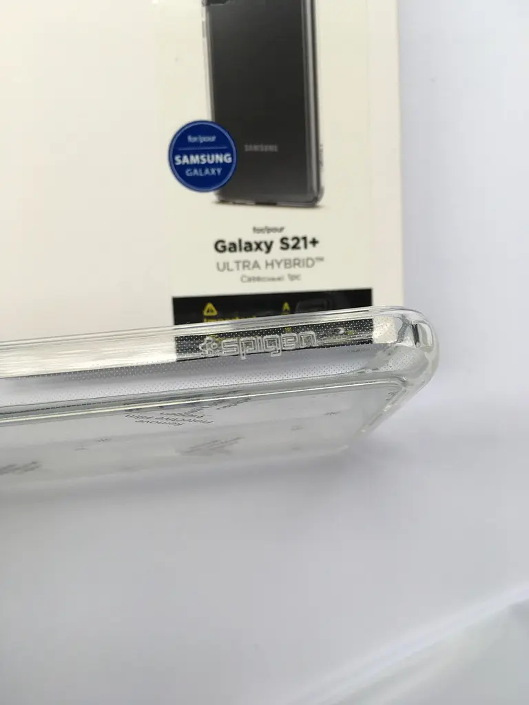 Чохол протиударний прозорий Spigen Ultra Hybrid Crystal ACS02387 для Samsung Galaxy S21 Plus (6.7") Clear - фото 10