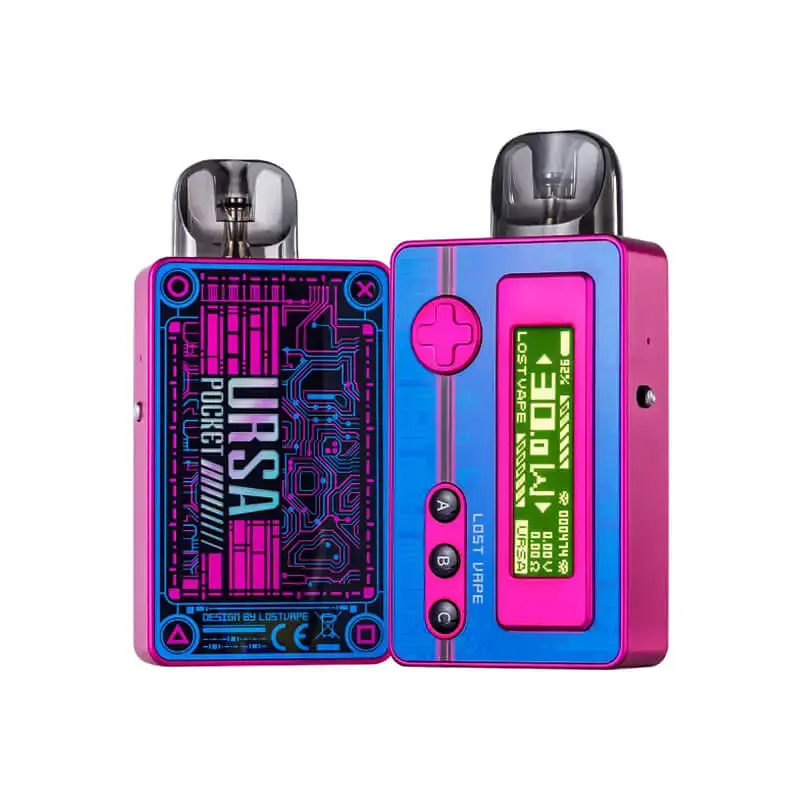 Под-система Lost Vape Ursa Pocket 30 W Pod 1200 mAh 2.5 ml Kit Neon Street (16765) - фото 2