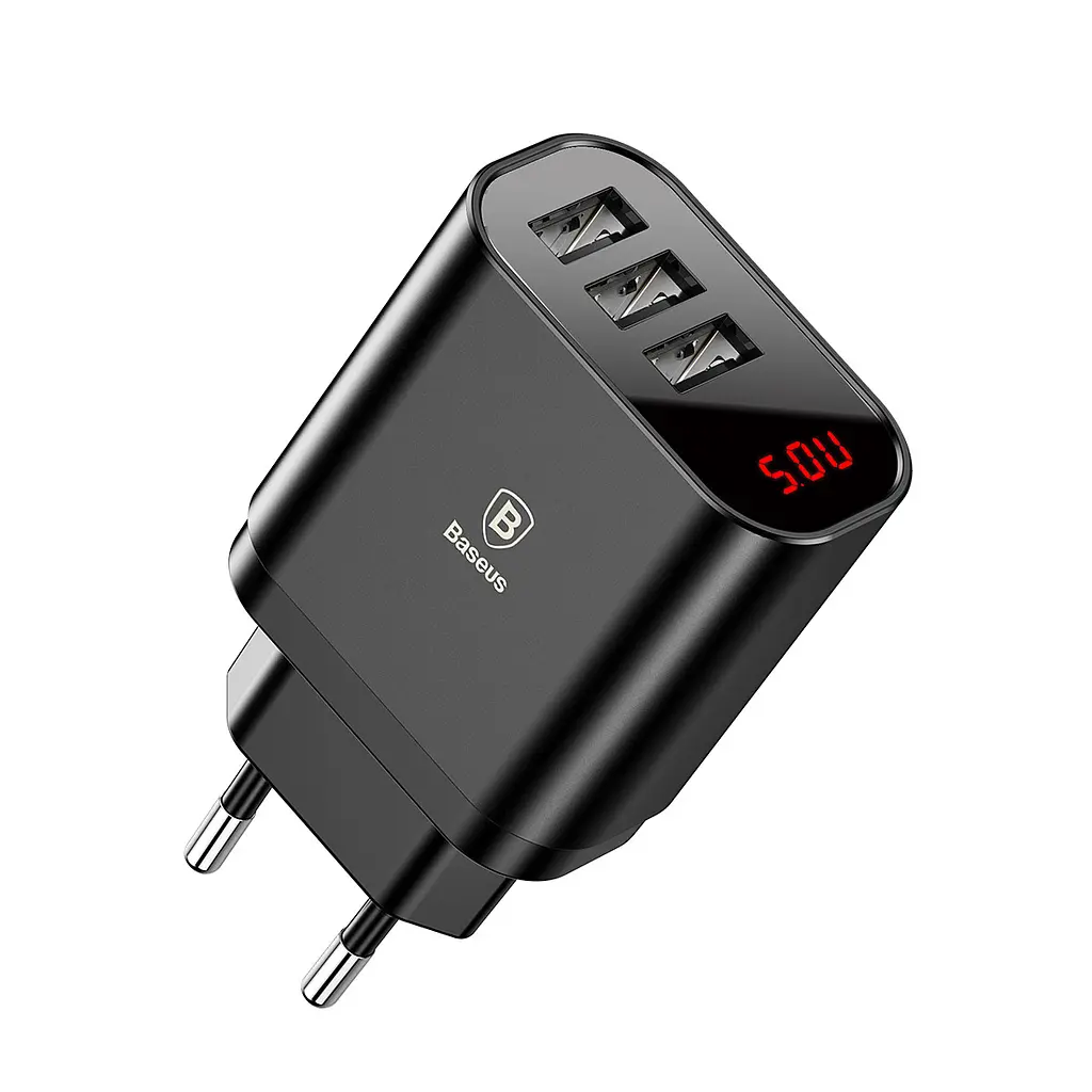 Сетевое зарядное устройство для Baseus Mirror Lake Intelligent Black CCALL-BH01 - фото 3