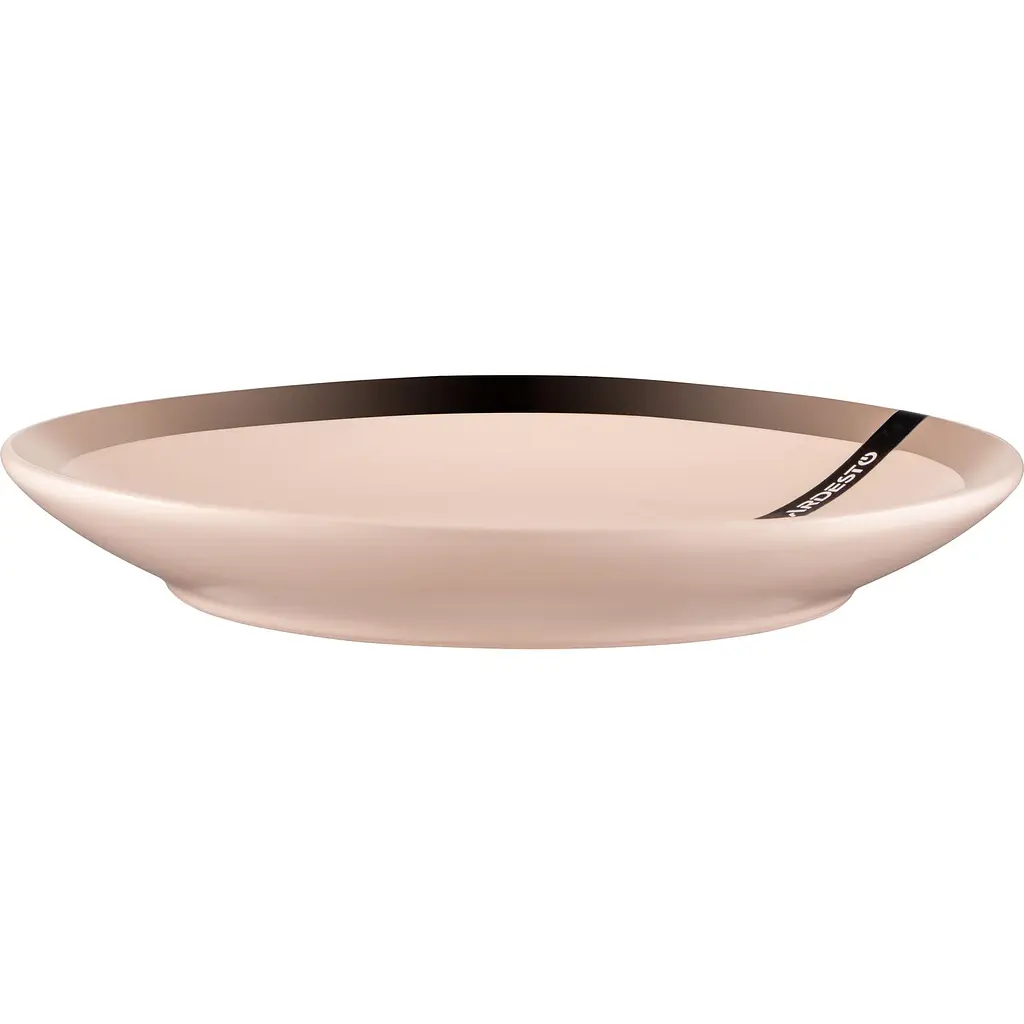 Тарілка десертна Ardesto Liguria, Cream, 19 см, кремова (AR2919LCC) - фото 2