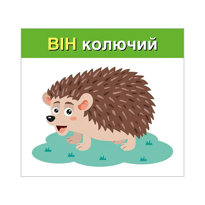 Навчальні картки "Вивчаємо займенники ВІН, ВОНА, ВОНО, ВОНИ" 10109168, 15 карток - фото 3