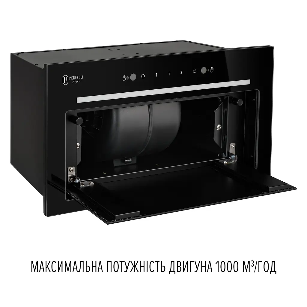 Витяжка повновбудована PERFELLI DESIGN FILINI 5 NW NERO SILENZIO - фото 8