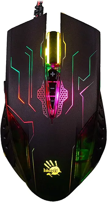 Миша A4Tech Bloody Q50 Battlefield USB black - фото 5