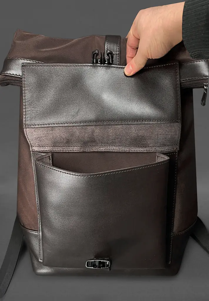 Рюкзак Urban темно-коричневый - фото 6