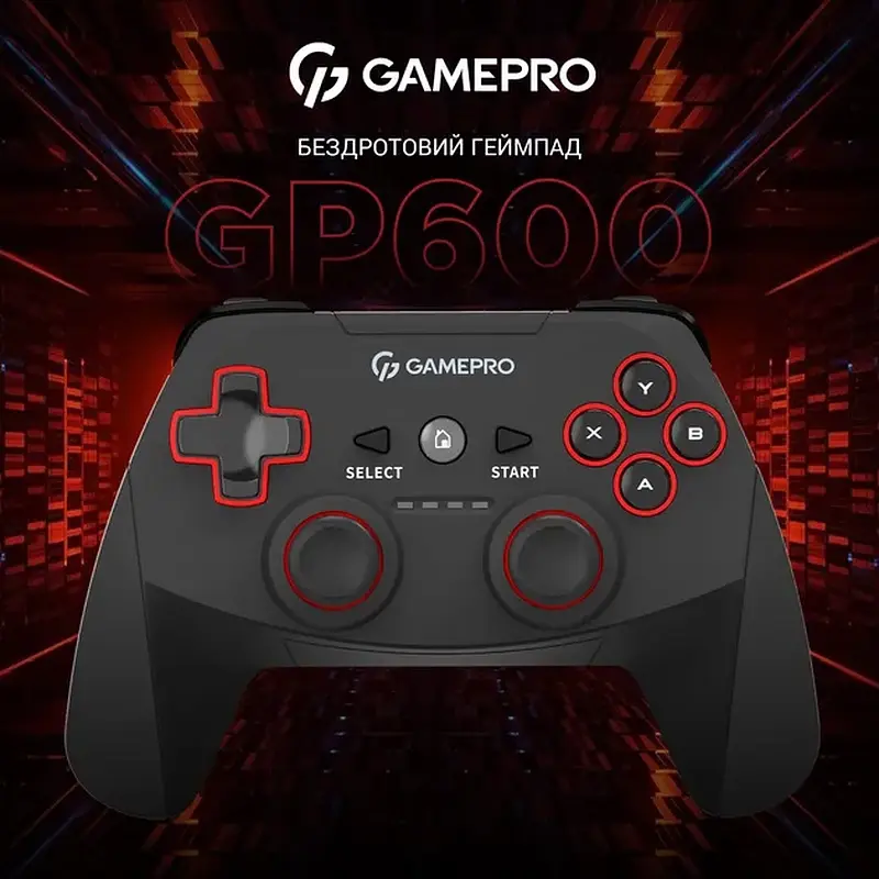 Ігровий геймпад GamePro GP600 Black - фото 12