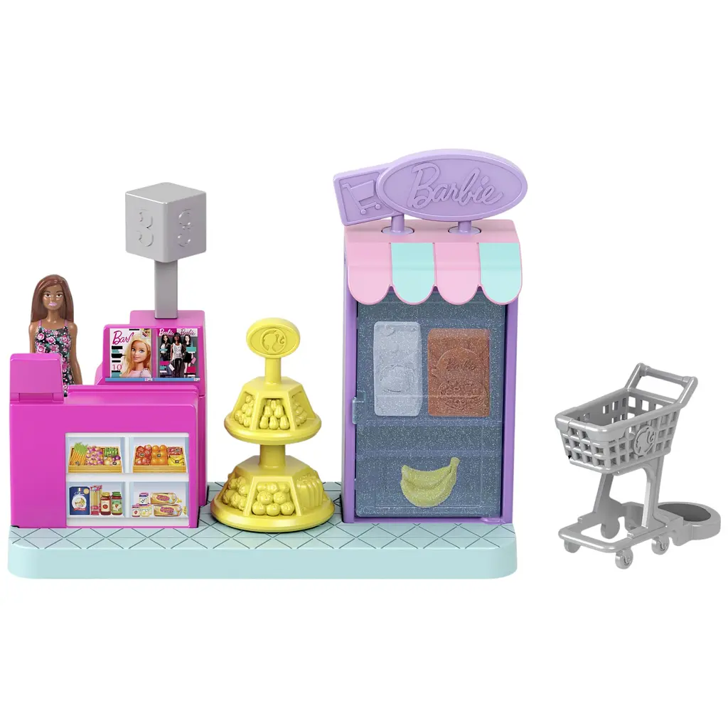 Игровой набор Barbie Mini BarbieLand Заведения города в ассортименте (JCR29) - фото 3