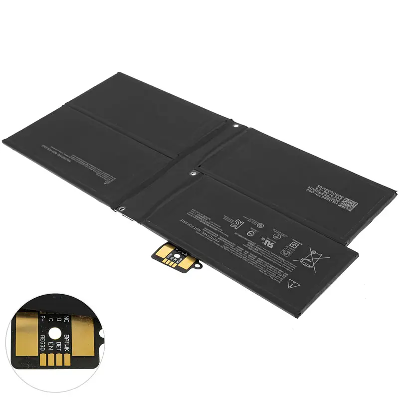 Акумулятор для ноутбука Microsoft G3HTA056H (Surface Pro X) 7.58V 5039 mAh 38.2Wh Black - фото 2