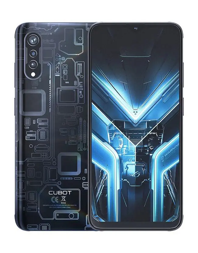 Смартфон Cubot X70 12/256gb Tech Black - фото 2