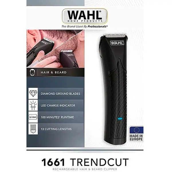 Тример універсальний Wahl TrendCut Li-Ion 1661.0465 чорний - фото 4