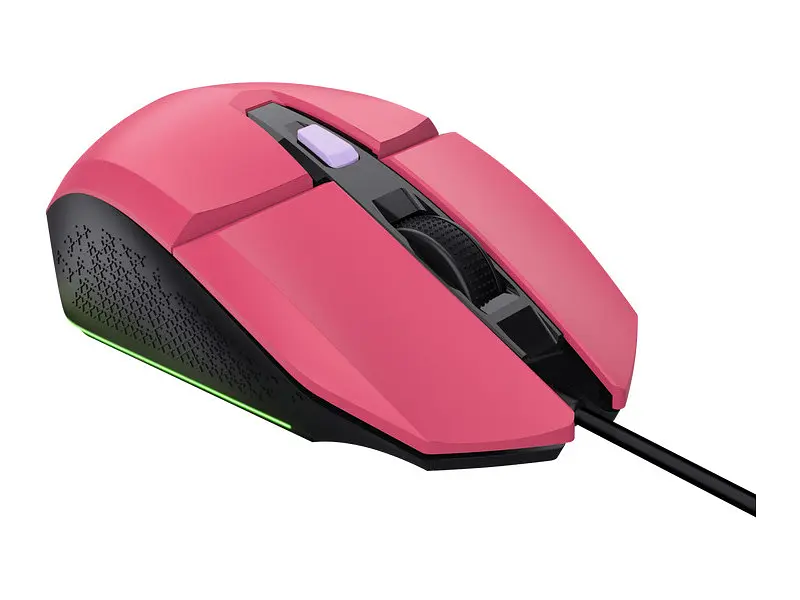 Миша Trust GXT 109 Felox RGB Pink (25068) - фото 4