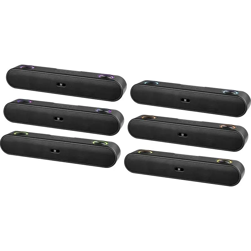 Акустична система 1.0 Defender Саундбар Z9 16Вт, Bluetooth/FM/USB/TF/AUX, LED чорна (65229) - фото 5
