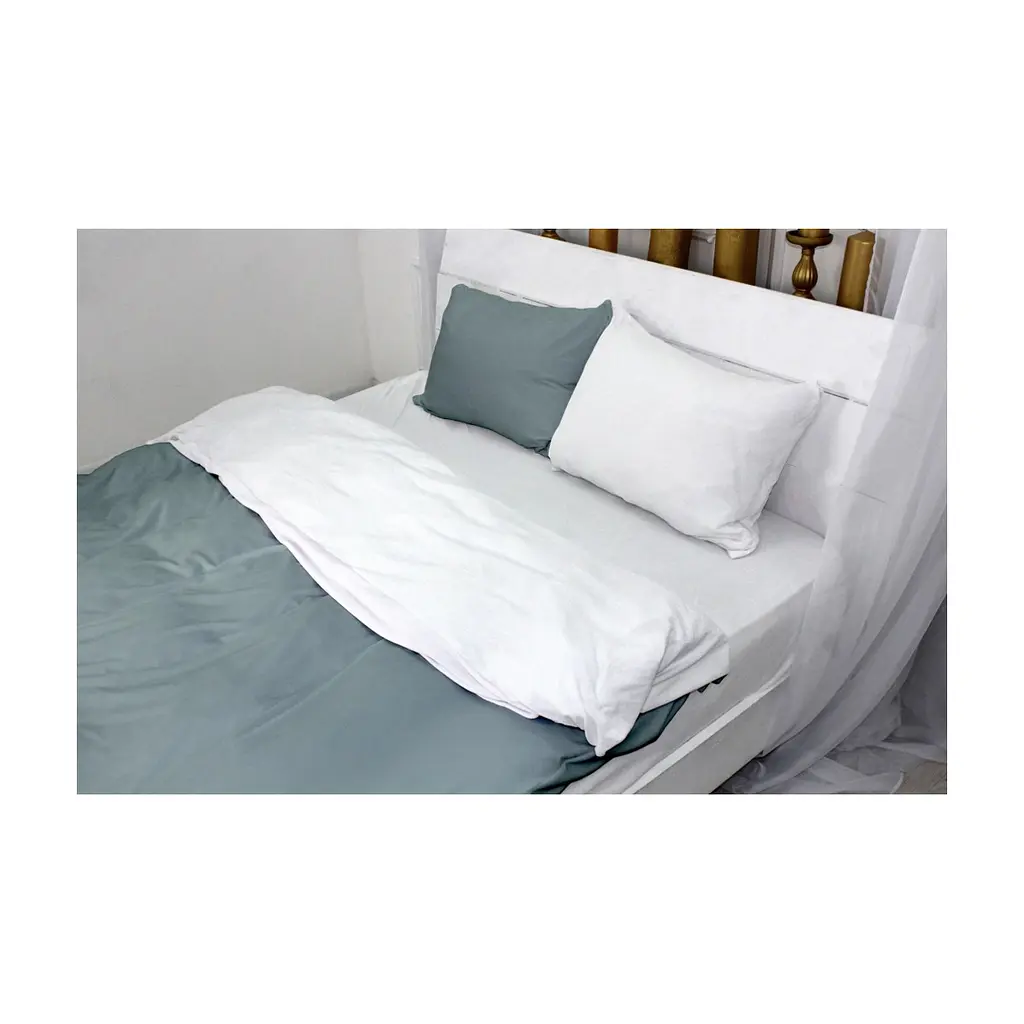 Постільна білизна MirSon Велюр Winter Frost 28-0001 + 28-0005 Snowdrop Velvet 2х143х210 (2200004004259) - фото 3