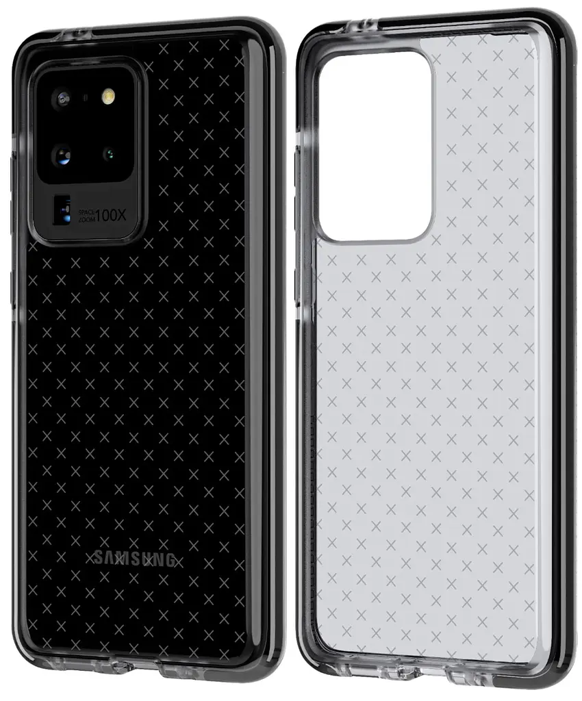 Протиударний чохол з антимікробним покриттям Tech21 Evo Check для Samsung Galaxy S20 Ultra (6.9") Black - фото 7