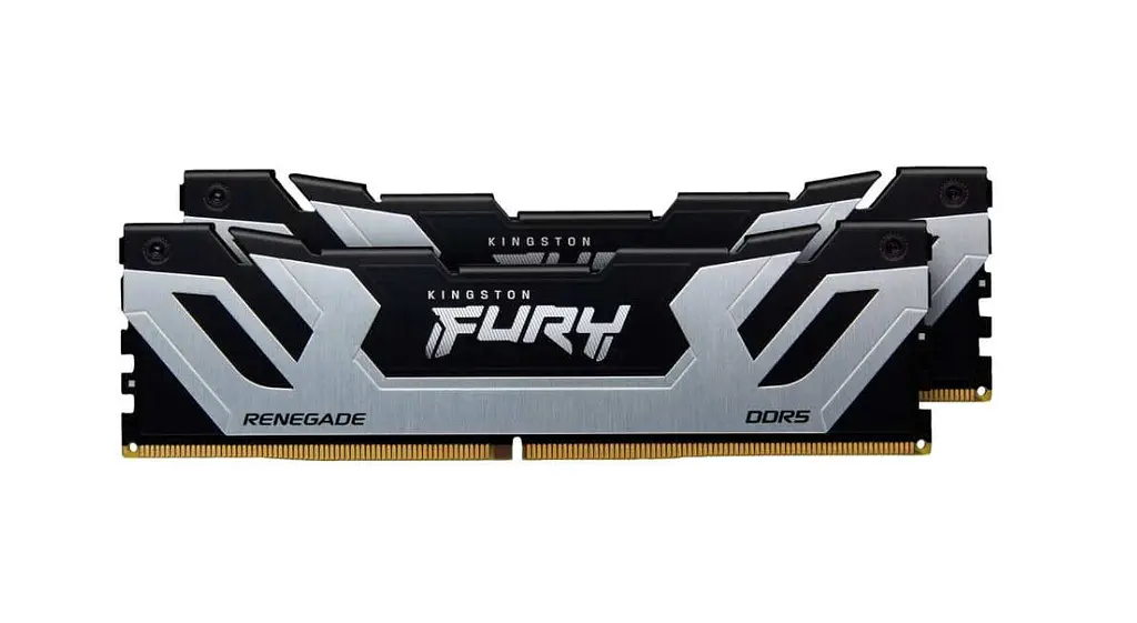Оперативна пам'ять Kingston FURY 48 GB (2x24GB) CUDIMM DDR5 8400 MHz Renegade Silver/Black (KF584CU40RSK2-48) - фото 2