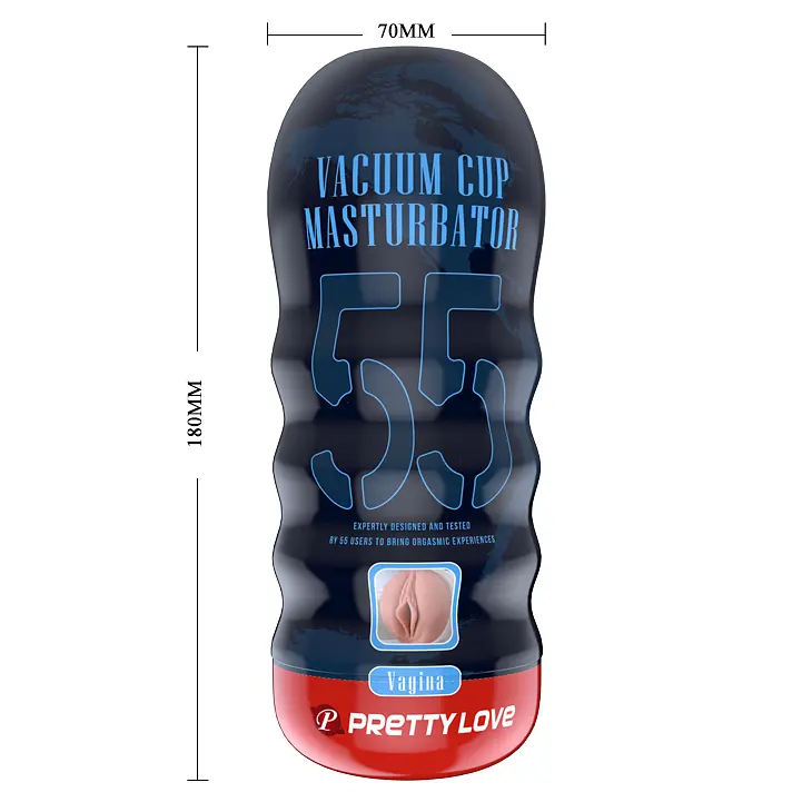 Мастурбатор Pretty Love Vacuum Cup тілесний - фото 7