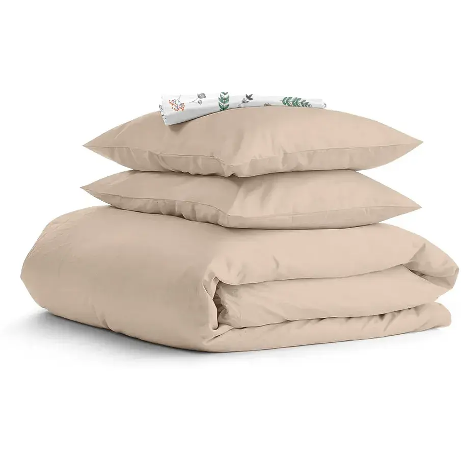 Комплект постільної білизни Cosas полуторний MAGNOLIA CS5 160 x 220 см (Ranfors12_Magnolia_FoliageBirds_160)
