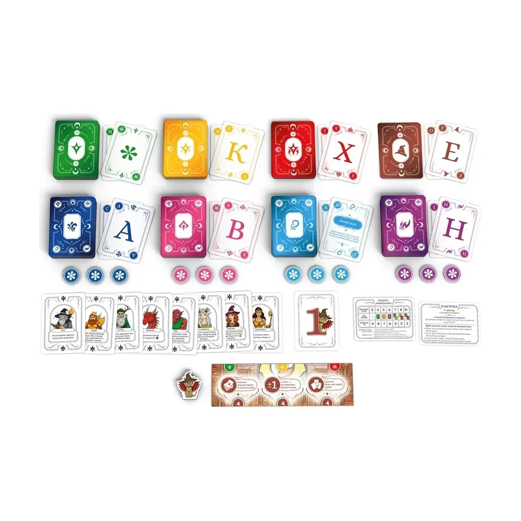 Настільна гра Geekach Games Магія слів (Words of Magic) (укр.) (GKST004UA) - фото 5