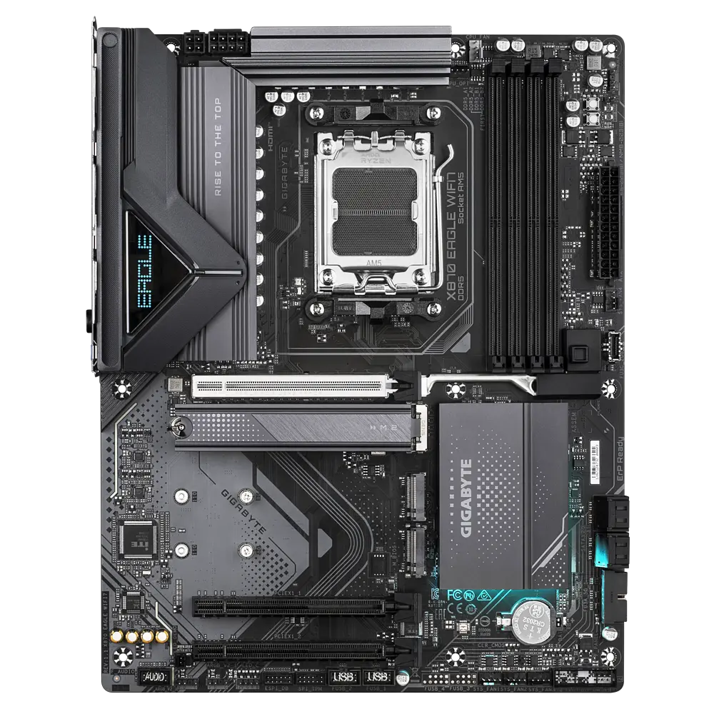 Материнська плата Gigabyte X870 Eagle Wi-Fi 7 Socket AM5 (X870 EAGLE WIFI7) Б/В - фото 2