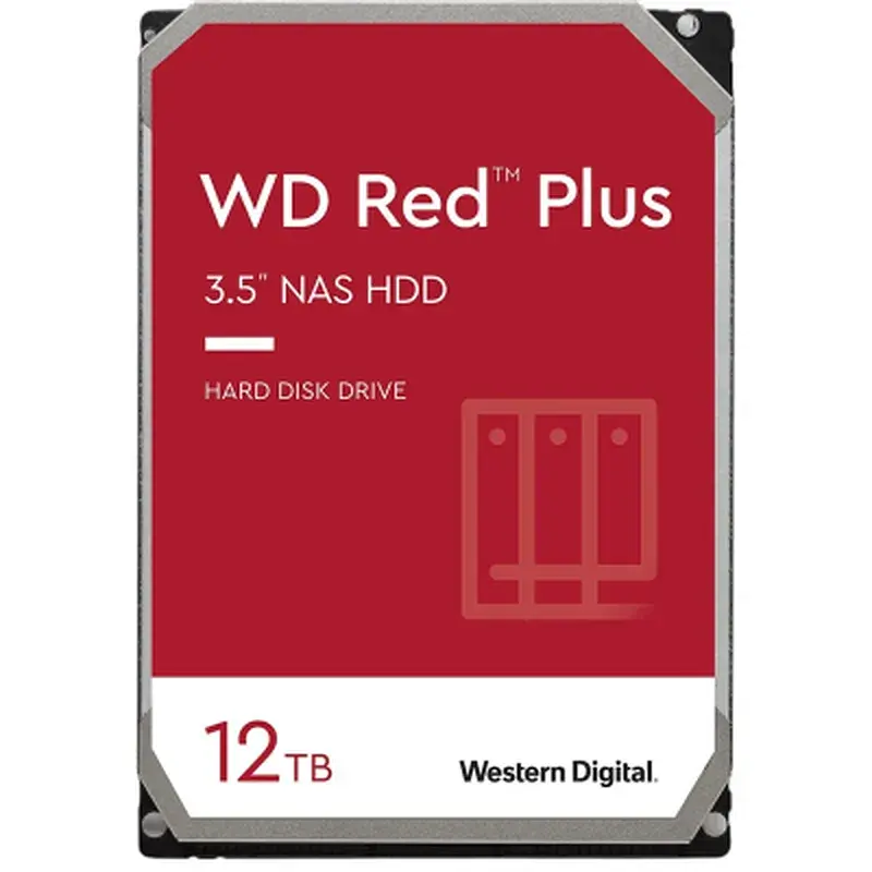 Жорсткий диск 3.5" 12TB Red Plus WD (WD120EFGX) - фото 2