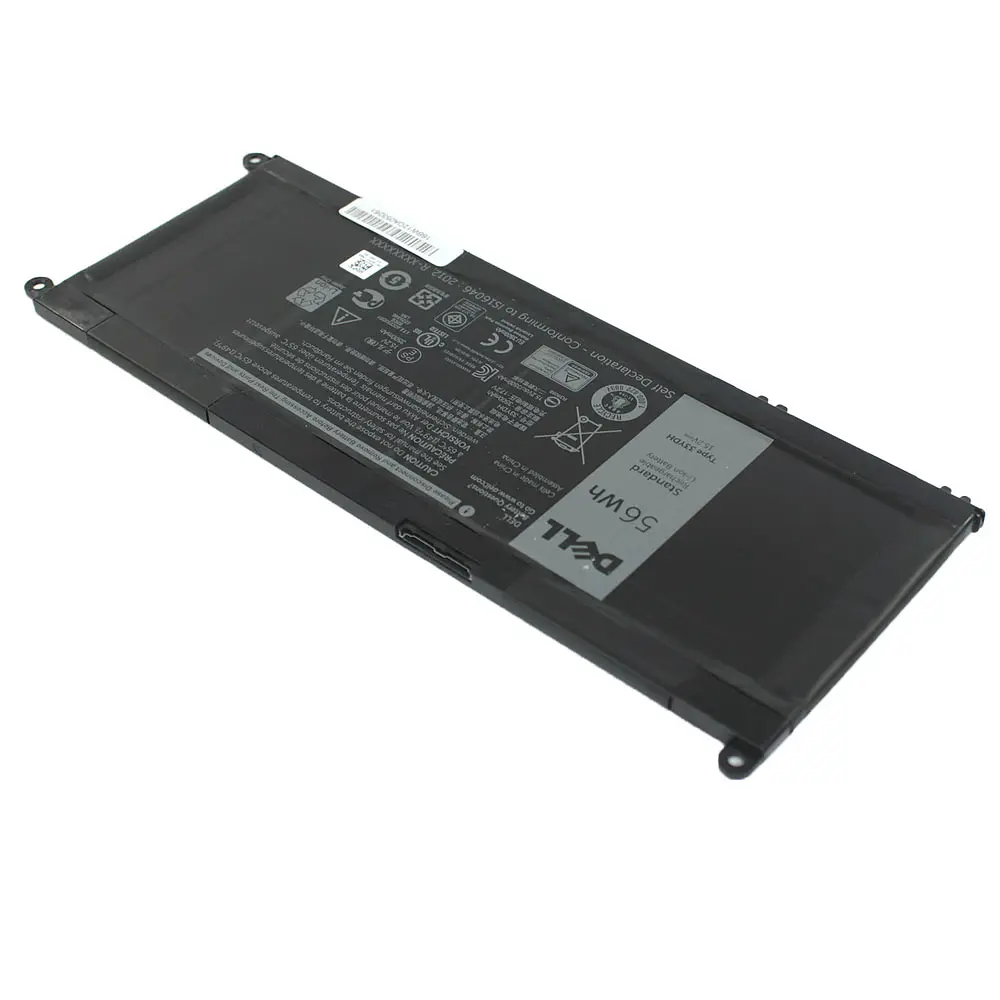 Акумулятор для ноутбука Dell 33YDH (Inspiron 17 7778, 7779) 15.2V 3500 mAh 56Wh Black - фото 2