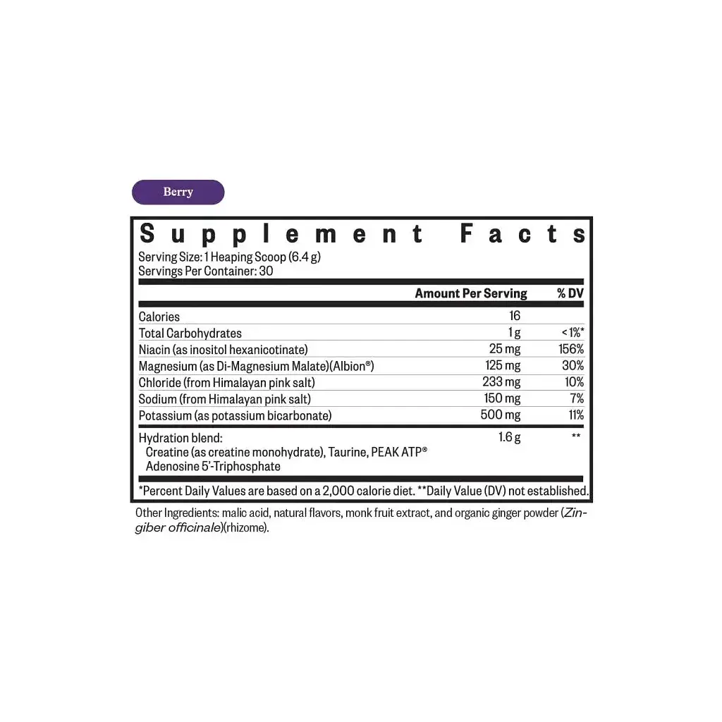 Вітамінно-мінеральний комплекс Seeking Health Електроліти, ягідний смак, Optimal Electrolyte, 192 гр (SKH-52030) - фото 3