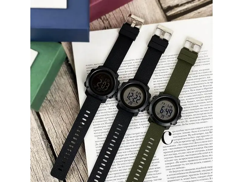 Наручний годинник чоловічий 1426BKBK All Black Skmei acs0030748 - фото 4
