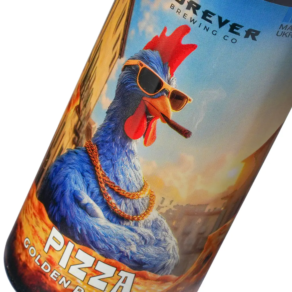 Пиво Forever Pizza світле нефільтроване 6.5% 0.5 л - фото 6