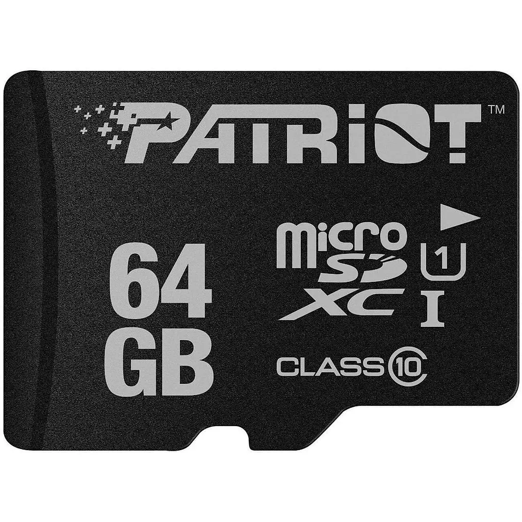 Карта пам'яті Patriot MicroSDHC 64GB UHS-I Class 10 LX (PSF64GMDC10)