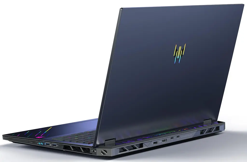 Игровой ноутбук Acer Predator Helios 18 AI PH18-73, (NH.QVYEX.001), 18'' WQXGA Mini LED 250 Гц, процессор Intel Core Ultra 9 275HX, 192 ГБ DDR5, 5ТБ SSD, RTX 5080 1 - фото 4