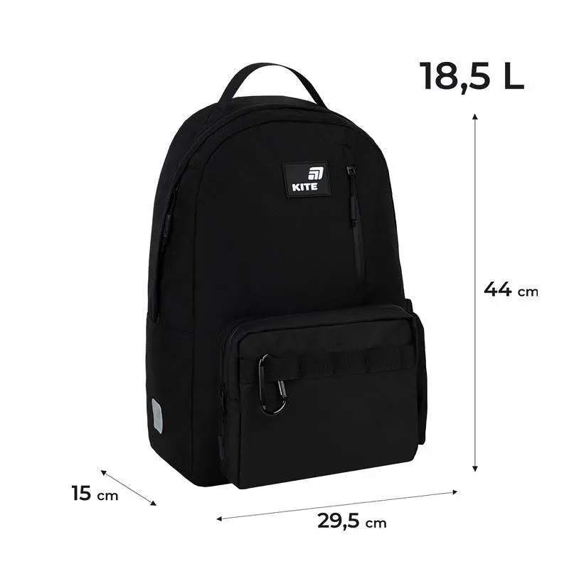 Рюкзак "Kite" Education teens 949L Black 1від.,5карм. №K26-949L-3 - фото 2