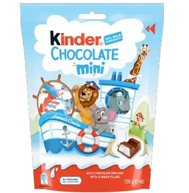 Шоколадний набір Kinder Chocolate Mini 120 г