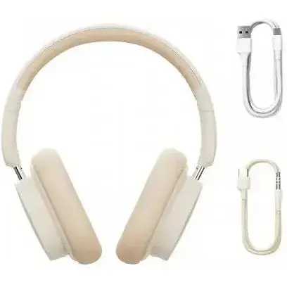 Наушники Baseus Bowie D05 бежевые NGTD020202 - фото 5