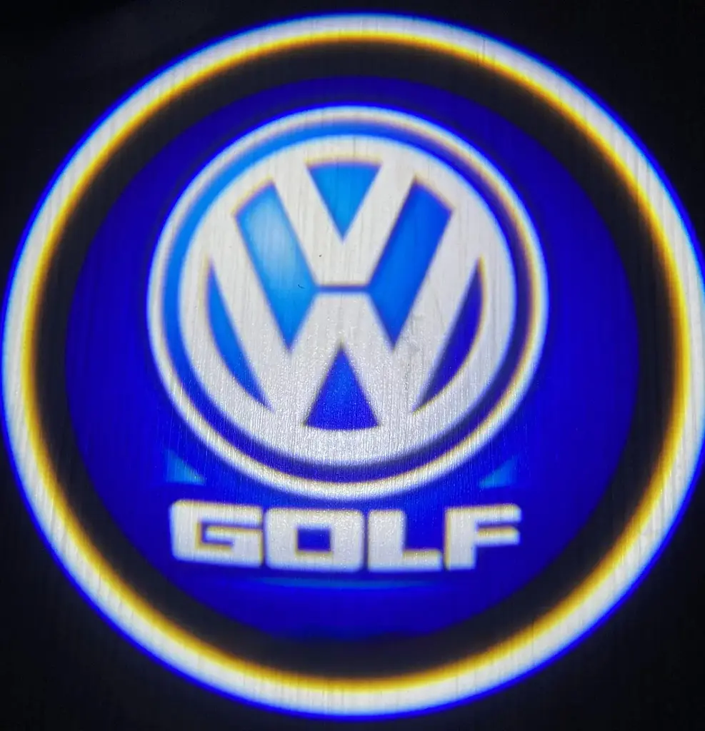 Картридж-вставка логотипу Volkswagen GOLF на двері 1 шт.